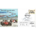 John Surtees Signed Formula One British Grand Prix Le First Day Cover. Good Condition. All signed