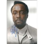 Music Will I Am 12x8 signed colour photo. Good Condition. All signed pieces come with a