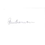 Golf Peter Thomson 6x4 signed white card. Peter William Thomson AO, CBE (23 August 1929 - 20 June
