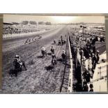 Lester Piggott. 16x12 inch photo, picturing Sir Ivor, ridden by Lester Piggott winning the 1968