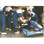 Jacques Villenueve Signed Formula One Williams 5x7 Photo. Good Condition. All signed pieces come
