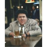 George Wendt Cheers hand signed 10x8 photo. This beautiful hand signed photo depicts George Wendt as