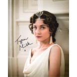 Tuppence Middleton. 8 x 10 inch photo from the drama War & Peace signed by actress Tuppence