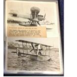 1900s Schneider Trophy Archive historically significant piece of Aviation history: A wide-ranging