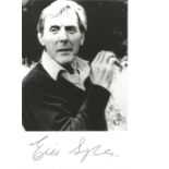 Eric Sykes signed 6x4 b/w photo. Good Condition. All signed pieces come with a Certificate of