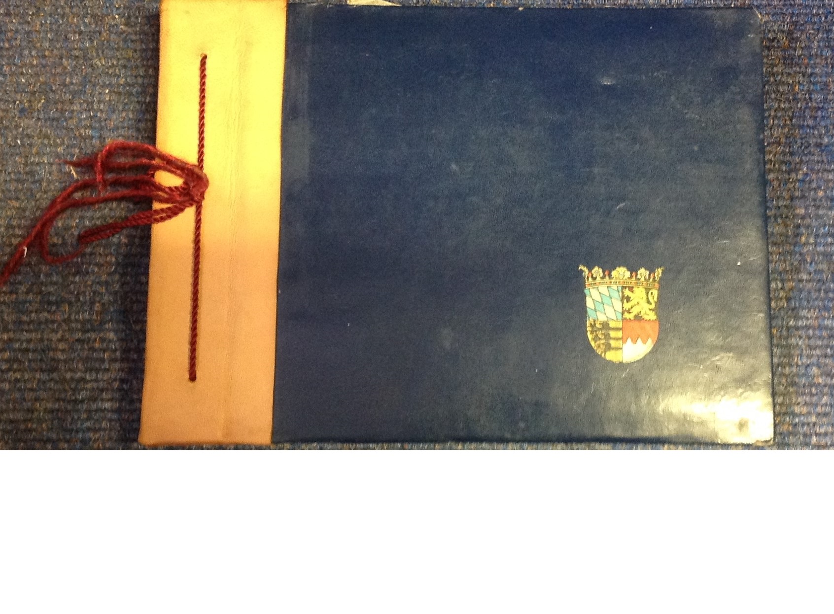 Eagles Nest Berchtesgaden and Top Brass WW2 original vintage photo album. Bound album containing