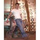 John Barrowman signed 10x8 colour photo. Good Condition. All signed pieces come with a Certificate