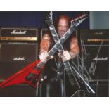 Metal Mike Chasciak signed 10x8 colour photo. Polish-American musician. Best known as the