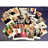 Eastenders signed collection. 40 items, mainly 6x4 colour photos. Ranges 1990-2000 characters.