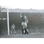 Autographed 12 x 8 photo, STUART PEARSON, a superb image depicting the Manchester United striker
