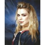 Billie Piper signed 10x8 colour photo. Good Condition. All signed pieces come with a Certificate