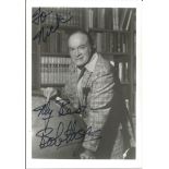 Bob Hope signed 7x5 b/w photo. Dedicated. Good Condition. All signed pieces come with a