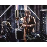 Doctor Who. 8 x 10 inch photo signed by Tom Baker as the Doctor. Good Condition. All signed pieces