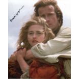 Highlander. 8 x 10 inch photo from the film Highlander signed by actress Beatie Edney. Good