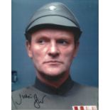 Star Wars. 8 x 10 inch photo from Star Wars The Empire Strikes Back signed by actor Julian Glover.