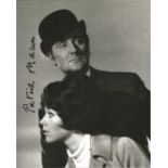 Patrick Macnee The Avengers hand-signed 10x8 photo. This beautiful hand-signed photo depicts Patrick