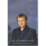 Aled Jones signed autobiography Aled with Darren Henley. Hard back with dust cover. Signed on