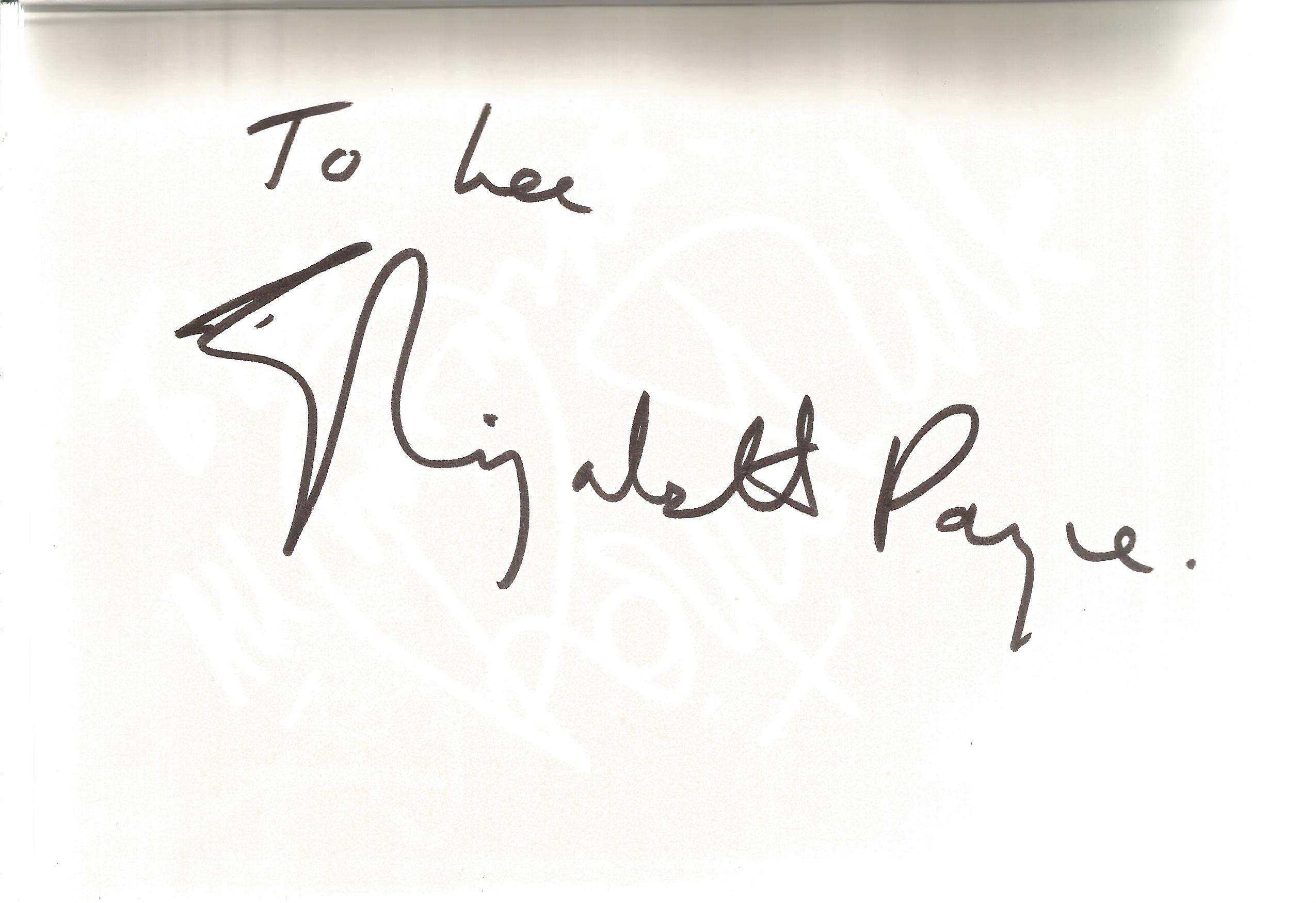 Autograph book with 50+ signatures on 8x6 pages. Some of signatures included are Tom Conti, Royce - Image 3 of 6