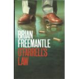 Brian Freemantle signed hard back book O'Farrell's Law. Signed on inside page, dedicated, signed