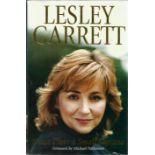 Lesley Garrett signed hard back book Notes from a Small Soprano. Signed on title page dedicated to