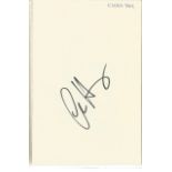 Autograph book with 26 signatures on 8x6 pages. Some of names included are Jon Annet, Dizzee Rascal,