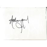 Autograph book with 40+ signatures. Some of names included are Anthony Head, Nick Frost, Jeremy