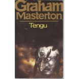 Graham Masterton signed book Tengu. Signed on inside page. Dedicated. Good condition. 380 pages. All