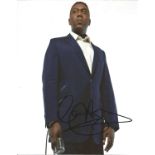 Lenny Henry signed 10 x 8 colour Photoshoot Portrait Photo, from in person collection autographed at