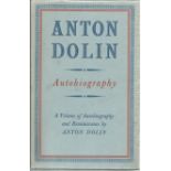 Anton Dolin signed autobiography. Signed on title page. Hard back book including dust cover. Foxing.
