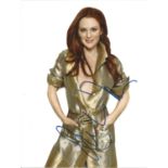 Julianne Moore signed 10 x 8 colour Photoshoot Portrait Photo, from in person collection autographed