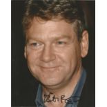 Kenneth Branagh signed 10 x 8 colour Portrait Photo, from in person collection autographed at