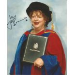 Jo Brand signed 10 x 8 colour Photoshoot Portrait Photo, from in person collection autographed at.