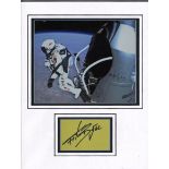 Felix Baumgartner signed autograph presentation. High quality professionally mounted 17 x 11 inch