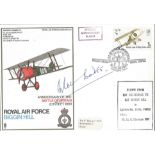 Grp Capt Sir Douglas Bader DSO DFC signed RAF Biggin Hill Flown cover SC5. Royal Air Force flying