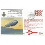 First Airship Crossing of the Atlantic and the First Double Crossing of the Atlantic official signed