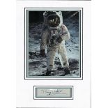 Buzz Aldrin Apollo 11 NASA Astronaut moonwalker autograph presentation. High quality