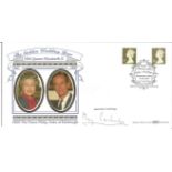 Lady Mary Cambridge signed 50th anniv The Golden Wedding year. 21/4/97 London SW1 postmark. Good