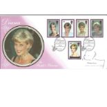 Vivienne Parry signed Diana the People's Princess FDC. Good Condition. All signed pieces come with a