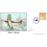 WW2 ace Bob Doe DFC signed First Wings RAF FDC.