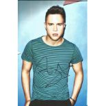 Music Olly Murs 10x8 signed colour photo. Oliver Stanley Murs is an English singer-songwriter,