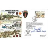 Brig James Hill D-Day Paras signed 50th ann cover comm Operation Overlord The Armies. Good