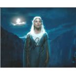 Cate Blanchett signed 10 x 8 colour photo from Lord of the Rings, with Times newspaper large movie