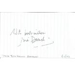 Judi Dench signature piece. English actress. Dench made her professional debut in 1957 with the