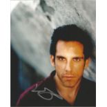 Ben Stiller signed 10x8 colour photo. Good Condition. All signed pieces come with a Certificate of