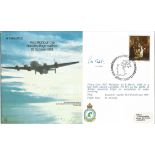 Grp Capt James Tait DSO DFC signed HP Halifax bomber cover. Good Condition. All signed pieces come