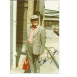 TV Bill Owen 5x4 signed colour photo. William John Owen Rowbotham, MBE, known professionally as Bill
