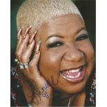 Luenell Campbell Comedian & Actress Signed 8x10 Photo. Good Condition. All signed pieces come with a