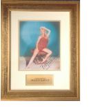 Brigitte Bardot signed colour photo 18x15 overall includes superb signed colour photo and