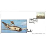 Luftwaffe WW2 fighter ace Hans Joachim Jabs KC OL signed FW190 2002 BHC cover with Mustang postmark.