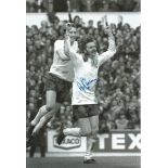 Autographed 12 x 8 photo, ALFIE CONN, a superb image depicting Conn celebrating a goal for Tottenham